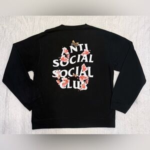 Anti Social Social Club ASSC Unisex Crewneck Kkoch Blossom Sweatshirt Large